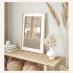 Poster zur Hochzeit und Verlobung – Farbton Braun