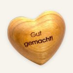 Holzherz Gut gemacht" – kleines Geschenk zur Ermutigung