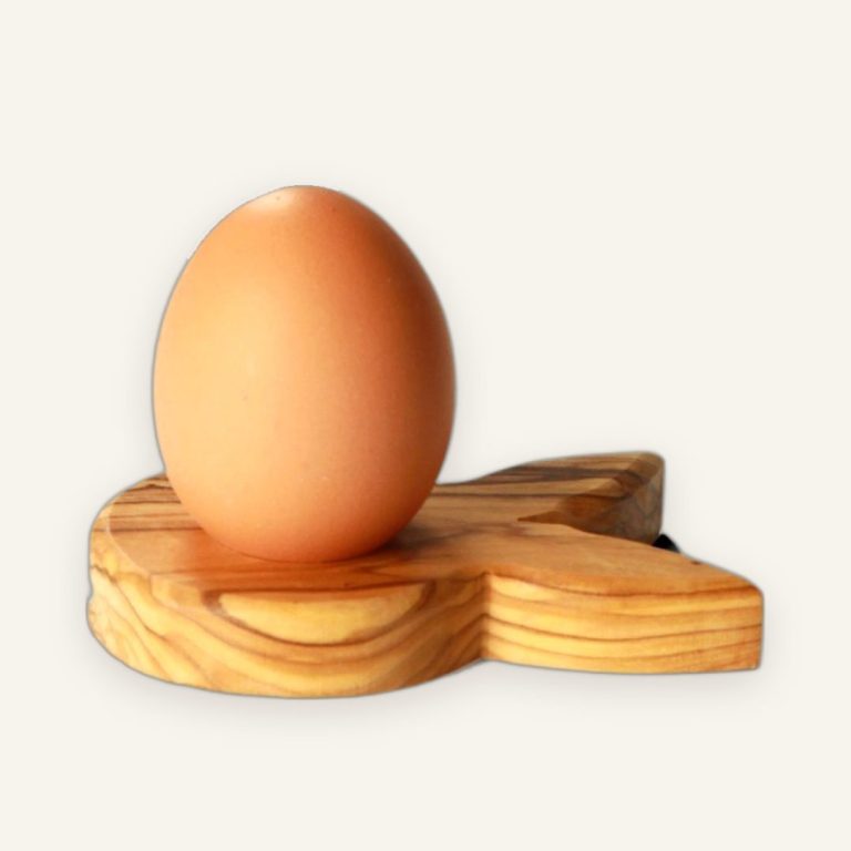 Eierständer Hase aus Olivenholz – Osterdeko