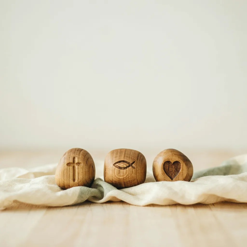 Handschmeichler aus Olivenholz